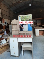 Bàn trang điểm gỗ công nghiệp dài 80cm
