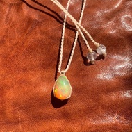 -裸膚之感 - 衣索比亞蛋白石編織項鍊