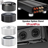 KOPIEWDX78JQ 1/4Pcs Feet Pad, Aluminum Alloy Absorb Shock Speaker Spikes Stand,  S/M/L Isolation HIF