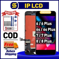 LCD IP 6/ 6 plus/ 6s/ 6s plus/ 7/ 7 plus/ 8/ 8 plus/ SE 2020 Compatible For Glass Touch Screen Digit