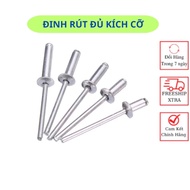 RIVE aluminum retractable nails of all sizes; 3x10, 3x12, 4x10, 4x12.