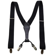 Men Strap Men's Straps Men's suspenders Straps Men's Trousers Straps Men's Four Clips suspenders