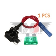 30A Fuse Holder Plugin 12V Fuse Holder Add-a-circuit TAP Adapter Micro Mini Stan