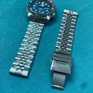 For seiko turtle Solid Steel Band PADI Diving Abalone Monster SRPE99K1 SRPA21J1 bracelet Watchband Strap 22mm  Men