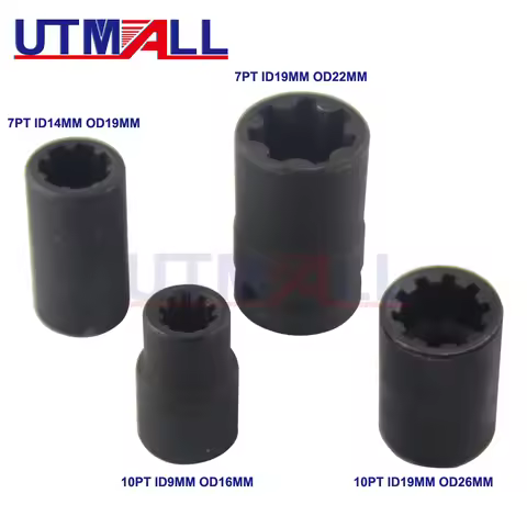 4 Size 7pt and 10pt Brake Caliper Socket Brake Pad Screw for Porsche AUDI Q5 Q7 A8 VW TOUAREG Bentle