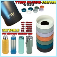 WITTE 1Pcs Bottle Cover, 71-75mm Mug Cup Silicone Coaster,  Universal Protective Anti Slip Bottom Sl