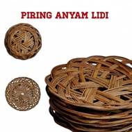 Woven Stick Plate Rattan Stick Plate