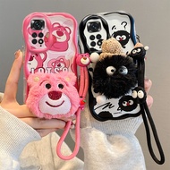 Plush Doll Casing for Xiaomi Redmi Note 11 11s 4G Phone Case Influencer New Style Trend 2201117Sg/si