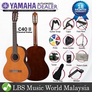 Yamaha C40 II Classical Guitar With Bag and Guitar Stand (C40II)