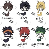 10cm JOJO Bizarre Adventure Joseph Chengtaro Hanakyoin Giorno Nalanga Plush Keychain Cosplay Mao Tua