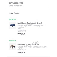 [READY STOCK] SUGA AGUST D D-DAY TOUR OFFICIAL MERCH