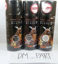 Samurai Paint Cat Semprot Samurai Pilok Clear Black Flat Black Metalik Black Silver White Gold Putih