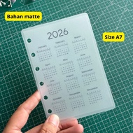 (special binder filling A7) equipment group journal or budgeting binderA7