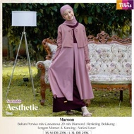 Gamis Nibras Anak Gamis Teen Nibras Aesthetic Sarimbit Keluarga Terbar