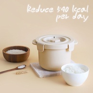 Simple Icon Calo cook microwave low-carb rice cooker diet Diabetic rice cooker - Reduce 540 kcal per