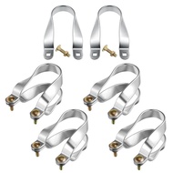 ☫Purlin Connectors 5Pcs Aluminium Purlin Bracket Connectors Pipe Connector Bracket Clamps For Gr M-