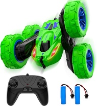 ACAMMZAR Remote Control Car, 1:20 Stunt RC Car, All Terrains 2WD RC Trucks Vehicle, with 2 Batteries