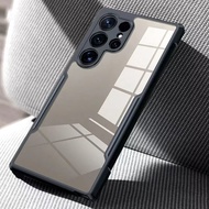 Galaxy S25 FE/Galaxy S25/Galaxy S25 Plus/Galaxy S25Ultra Shockproof Case Colored Edges Clear Back Sa