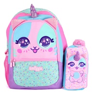 Smiggle Best Budz กระเป๋าเป้สะพายหลัง สไตล์คลาสสิก สําหรับเด็กประถม