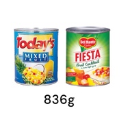 TODAY’S FRUIT COCKTAIL / DEL MONTE FIESTA FRUIT COCKTAIL 836g