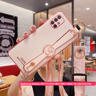 Ốp Điện Thoại Đeo Tay Dành Cho Samsung Galaxy A31 A51 A71 M31 Ốp Lưng M51 Note 10 Lite S10 Lite A21s