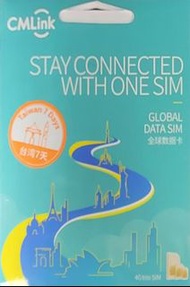 台灣電話卡。Sim Card