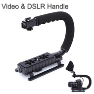 Camera Camera Stabilizer Grip Video Handle C Shape for DSLR GoPro Xiao