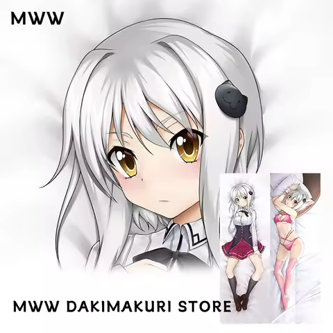 High School Dxd Koneko Dakimakura Anime Double-Sided Print Pillowcase Life-Size Body Pillow Cover