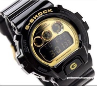 門市保用 信心保證 DW-6900CB-1 CASIO G-Shock watch 黑金閃亮手錶 (有保用）