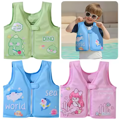 Baby Life Jacket 3D Cute Swimming Vest for Children Buoyancy Floating Vest Swimming Vest Float Child