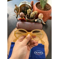 Vintage oval round glasses/Kurt Cobain eyewear 80's Brand: ELLE Paris Size: 49-17-140mm Full TAG log