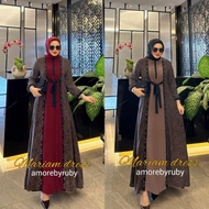 Mariam dress amore by ruby / gamis amore by ruby/ amore by ruby