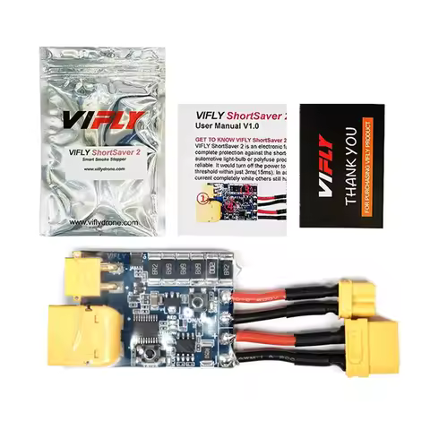 VIFLY ShortSaver 2 Smart Smoke Stopper Electronic Fuse to Prevent Short-Circuit & Over-Current for F