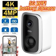 5G WIFI Camera 4K Wireless CCTV Camera Long-Lasting Rechargeable Battery CCTV Camera For Home Outdoo