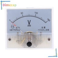 [dimccap] Analog Panel Meter, Analog Panel Voltmeter 85 C1 DC 0-75 V, Current Tester, Voltage Tester