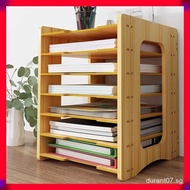 Wooden Desk Storage Document Organizer Office A4 Paper Organizer Bookcase Desk File Organizer Office