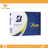 【From Japan】 Bridgestone GOLF Golf Balls TOUR B JGR 2023 Model White 1 dozen [12 balls] J3WX