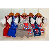 7-18KG/9M-5YEARS Baby boy clothes fashion Playset SPD | Playset budak lelaki | Kids playset boy boy 