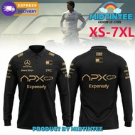 2026 New F1 Unisex Long Sleeve T-Shirt + F1 APX GP Racing Team Jersey