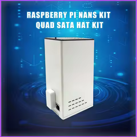 Raspberry Pi 4 SATA NAS Kit QUAD SATA HAT KIT Easily build your own NAS / Media-server based on Rasp