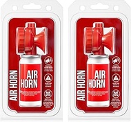 Saillong 2 Pack 1.4oz Boat Air Horn for Safety, Loud Marine Air Horns Can, Mini Small Blow Fog Bear