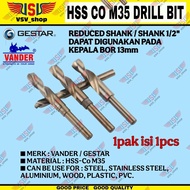 MATA HSS Cobalt Iron Drill Bit CO M35 Reduce shank Drill Bit HSS-Co Cobalt Drill Bit 13.5 - 17.0mm