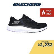 Skechers สเก็ตเชอร์ส รองเท้าผู้หญิง Women GOrun Pure 4 Tech Running Shoes - 172082-BKW Arch Fit, Eco Flight, Goodyear Rubber, Machine Washable