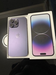 iPhone 14 pro max 128gb紫色💜黑色🖤🔋電池94%✅95%new✅All function全功能✅90日保養 14 promax 14pro max 14pm