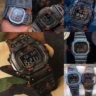 GSK Dw5600 Petak RAINBOW Jam Tangan Lelaki Unisex Digital Besi GMW B5000 TCM TCF Camo Rose Gold G Viral Shock Resistant