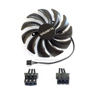 GIGABYTE GTX1050 1050TI RX550 560 ITX Graphics Card Fan 3-Pin Interface