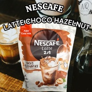 NESCAFE ICE LATTE CHOCOLATE HAZELNUT 15 sticks