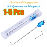 fishing hook remover, 1-5 Pcs, Fly fishing Stop Needle, Quick removal fish hook, fishing tools
