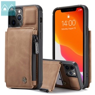 For Apple iPhone 7/7P/8/8P/SE2020/X/XS/XR/XS Max/iPhone 11 12 Pro Max Case Magnetic Retro Leather Fl
