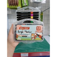 V-tec Acrylic Marker 12pcs Acrylic Marker/ Acrylic Marker/ Marker Pen/